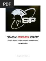 Spartan Strength Secrets