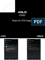 XOLO X1000 OTA Upgrade Steps