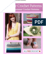 Summer Crochet Patterns 16 Easy Summer Crochet Patterns