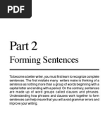 Sentence Structure