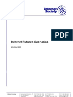 Internet Futures Scenarios: 6 October 2009