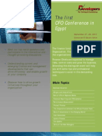 CFOs Conference Flyer