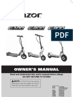 Electric Scooter Manual