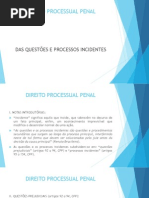 PPenalII - Questoes e Processos Incidentes (1)