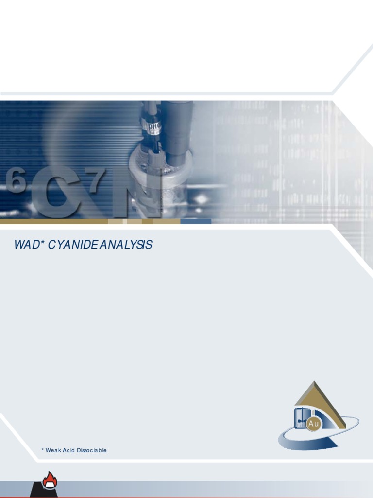 WAD Cynoprobe PDF | Download Free PDF | Cyanide | Physical Sciences