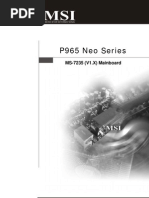 Download MSI P965 Neo Series Manual by ToniTuli SN16190845 doc pdf
