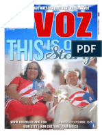 La Voz August 15 - September 15, 2013