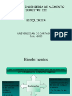 BIOQUIMICA-GENERALIDADES