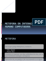 Metáfora en Interacción Humano Comp