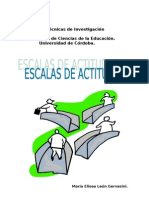 Las Escalas de Actitudes