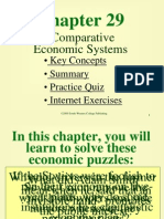 Comparative Economic Systems: - Key Concepts - Summary - Practice Quiz - Internet Exercises