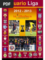Download Anuario Liga 2012-13 by La Futbolteca - Enciclopedia del Ftbol Espaol SN161952066 doc pdf