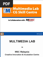 Download Multimedia Lab  CG Skill Centre of MSC Malaysia Creative Innovation Center by Creative Malaysia SN16195475 doc pdf