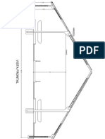 Vista Frontal Freestall 100 Camas 1.218,28 m2