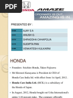 Download A case study on Honda Amaze  by venkivnx SN161958791 doc pdf