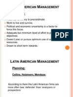 Latin American Management