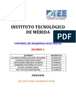 Evaluación U2 Control de Maquinas Eléctricas