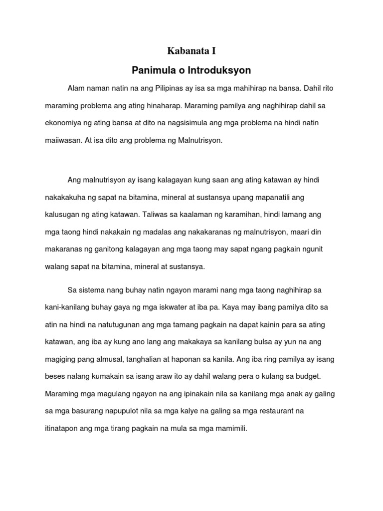 pdf novel the contract Pamanahong papel (malnutrisyon)