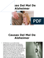 Causas Del Mal de Alzheimer