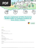 Guia Implantação da Política Nacional de RS nos Municípios Brasileiros