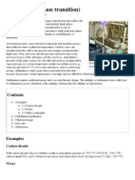 Phase Transition Sublimation