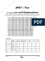 JMET Test Explanations