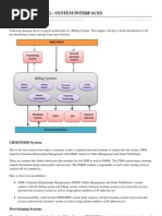 Billing System Interfaces