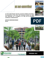 Informe de Gestion 2012 UPC