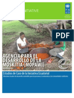 AGENCIA PARA EL DESARROLLO DE LA MOSKITIA (MOPAWI) (Honduras) Estudios de Caso de La Iniciativa Ecuatorial