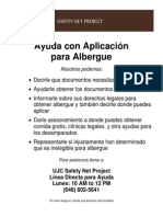 Ayuda con Aplicación para Albergue