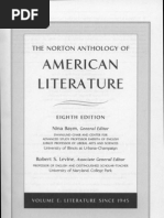 Table Of Contents Norton 8 E Anthology Of American Literature Pdf
