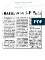 Sartre-Haiti Vu Par Jps