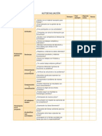 Formato Autoevaluación