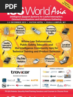 BrochureAsia Support Systems for Lawful Interception, Criminal Investigations and Intelligence Gathering (2013) 01 (1)