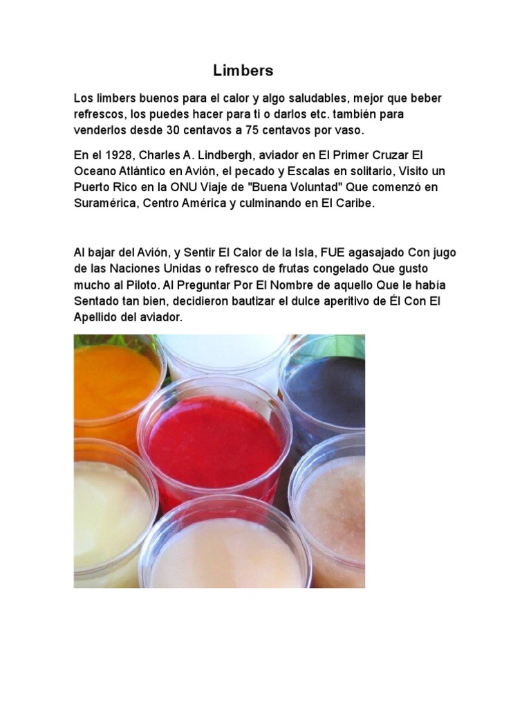 Limbers | PDF | Crema | Leche
