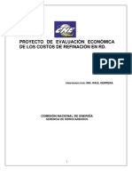 Proyecto Evaluacion Economica de Refinacion R.D.