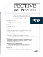 Effective School Practices, Volume 18, Number 3, Winter 2000