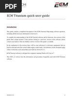 ECM Titanium Manual