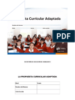 Formato Propuesta Curricular Adaptada Guanajuato Con RIEB 2011