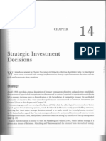14. Strategic Investment Decisions