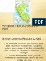 Vertientes Hidrográficas en El Perú
