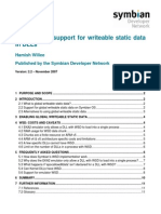 Symbian OS Support For Writeable Static Data in DLLs