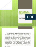 Presentacion Estructura Organizacional Modelos