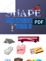Mathematics Topic Shape Year 3