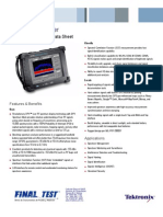 Spectrum Analyzer: H600 / SA2600 Series Data Sheet