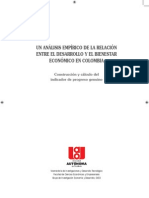 Un Análisis Empírico de La Relación Entre El Desarrollo y El Bienestar