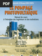 Pompage photovoltaique