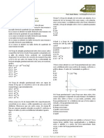 Lista de Exercícios - Gravitação Universal