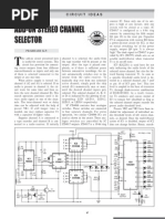 Add-On Stereo Channel Selector: Circuit Ideas