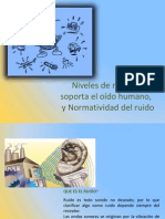 Niveles de Ruido